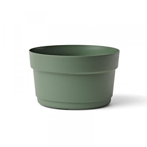 Саксия Lotus ф27 см зелена - Пластмасови саксии