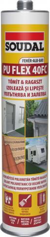 ПУ уплътнител Soudal Судафлекс 40 FC бял 300 мл - Силикони