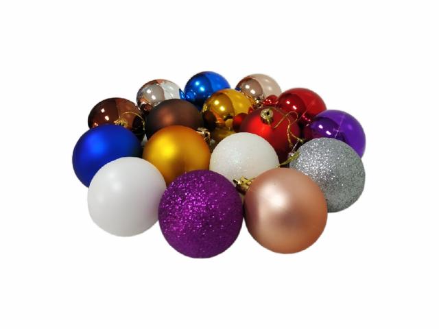 Коледни топки Санта 5см, снимка 2 - Коледа