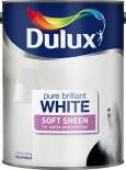 Интериорна боя DuluxSatin 5 л брилянтно бяла