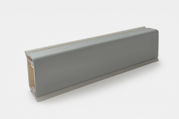 Водобранна алуминиева лайсна ALU25, алуминий мат 3 м, снимка 2 - Первази и лайстни