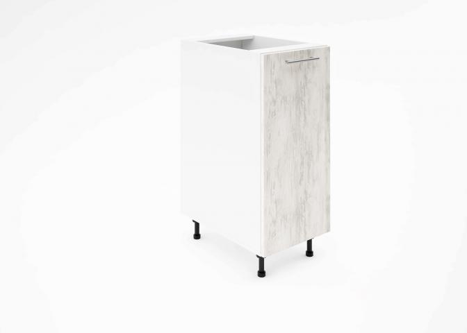 Крафт D1 долен шкаф с една врата 35см, светло дърво - Модулни кухни с онлайн поръчка