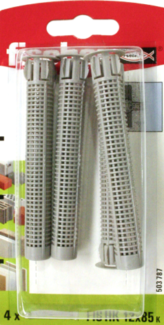 Инжекционна анкерна втулка от пластмаса Fischer 12x80K - Универсални дюбели