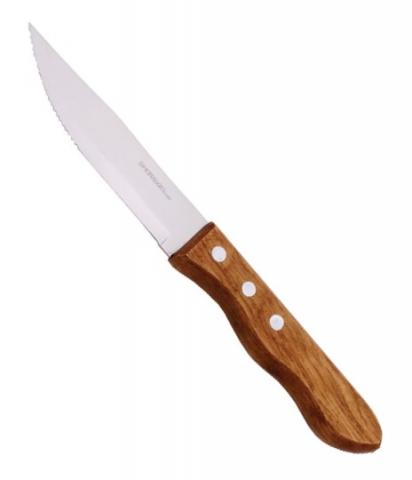 Нож за стек с дървена дръжка, 12 см - Аксесоари за готвене