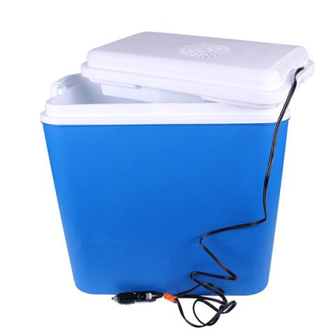 Електрическа хладилна кутия ATLANTIC, синя, 18л, снимка 2 - Електрически кутии
