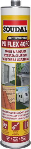 ПУ уплътнител Soudal Судафлекс 40 FC черен 300 мл - Силикони