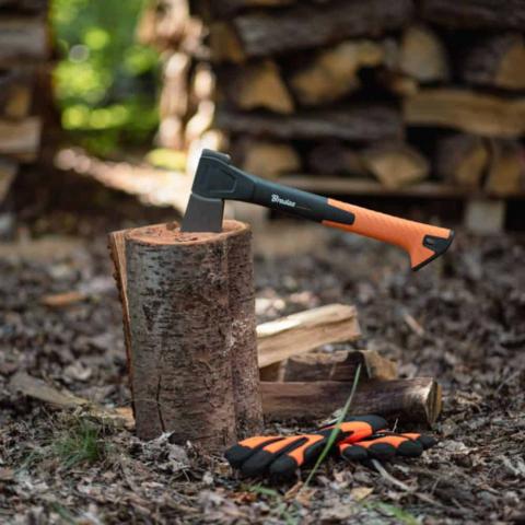 Брадва за къмпинг, лов и туризъм Bradas Professional 740 г, снимка 5 - Брадви