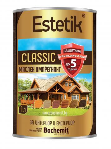 Импрегнатор Bochemit Estetik 1л, дъб - Акрилатни лазурни лакове