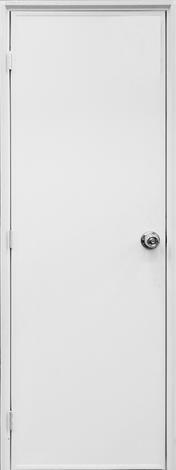PVC Врата за баня 70х200см. бяла, дясна - Врати за баня