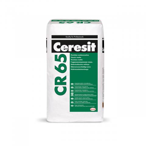 Водонепропусклив шлам, CERESIT CR65 25 кг - Смеси за хидроизолация