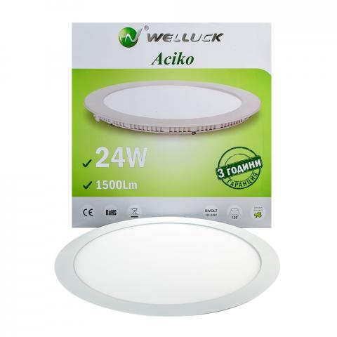 LED панел за вграждане 24W, снимка 2 - Led панели