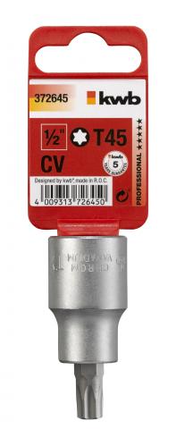 Вложка с накрайник KWB T45 1/2'' - Ръчни инструменти