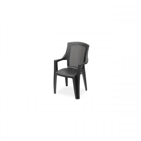 Стол TRAMA антрацит  
55x60x91 см, снимка 2 - Pvc столове