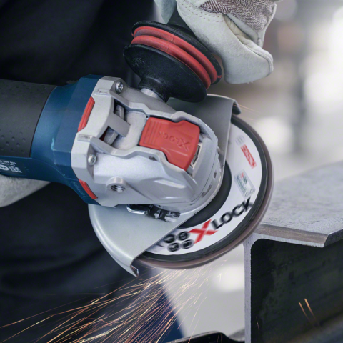 Ламелен диск Bosch X431 прав ф125 G60, снимка 2 - Ламелни дискове за шлайфане