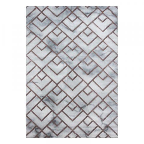 Килим Naxos White - Bronze 160x230, снимка 6 - Килими