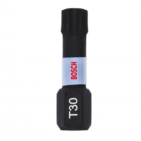 Комплект битове Impact Control T30 25 мм Bosch 2 бр., снимка 2 - Битове