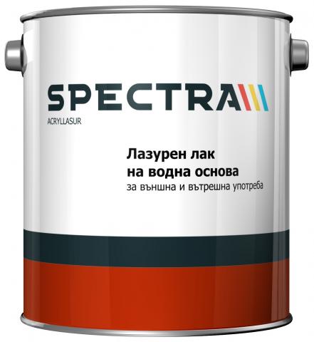 Лазурен лак Spectra Acryllasur махагон 2.5 л - Акрилатни лазурни лакове