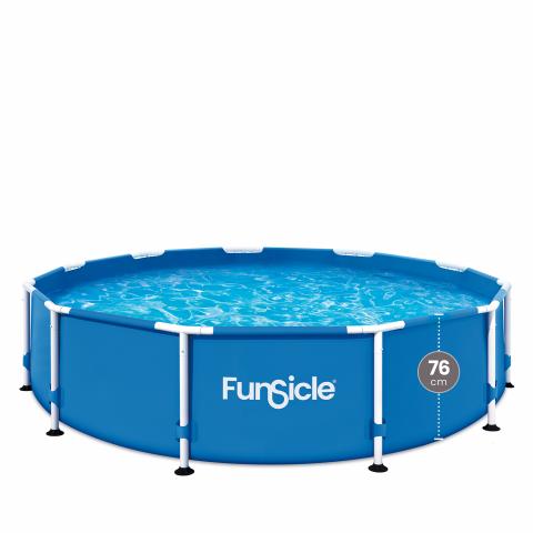 Басейн 366 х 76 см к-кт с помпа и филтър - Басейни с тръбна конструкция