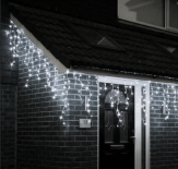 Светеща висулка 100 бели LED лампички