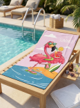 Плажна кърпа Flamingo 80х160 см
