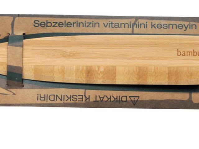Бамбуков нож за плодове и зеленчуци - Аксесоари за готвене