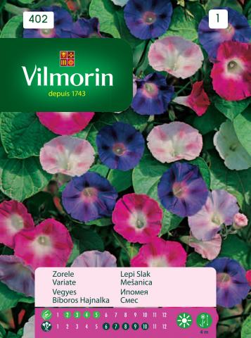 Ипомея смес - Вилморин, снимка 2 - Семена за цветя