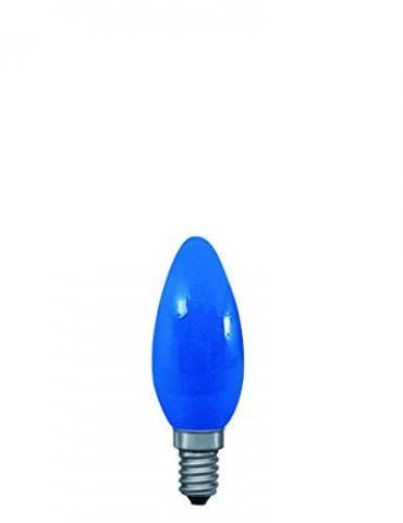 Крушка свещ Е14 синя - Нажежаеми крушки е14