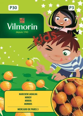 Вилморин семена Мини моркови MERCADO DE PARIS - mini garden - Семена за плодове и зеленчуци