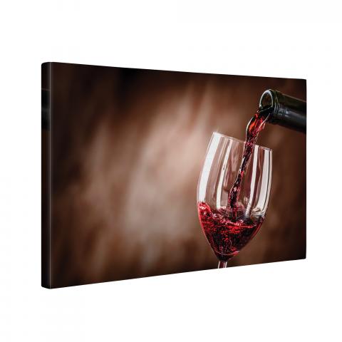 Картина Red wine 60x90 см, снимка 2 - Картини и рамки