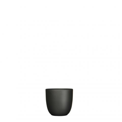 Кашпа Tusca, ф8.5см, черна - Керамични кашпи