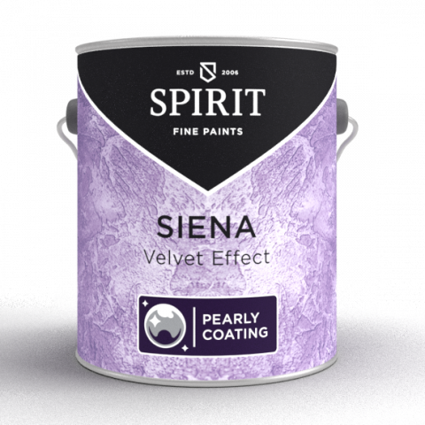 Декоративна мазилка Spirit effect Siena 2.5 л - Ефектни бои за стени