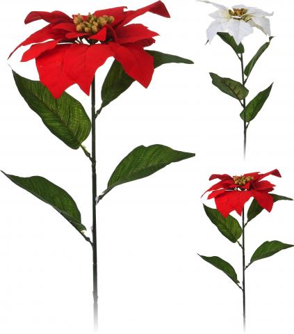 Коледна звезда 66 см - Коледни изкуствени цветя