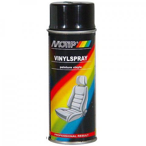 Спрей Motip за винил и кожа 400мл, черен - Бои за метал
