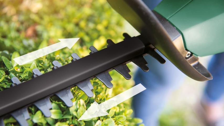 Акумулаторен храсторез Bosch EasyHedgeCut 18-45 (Solo), снимка 5 - Акумулаторни храсторези