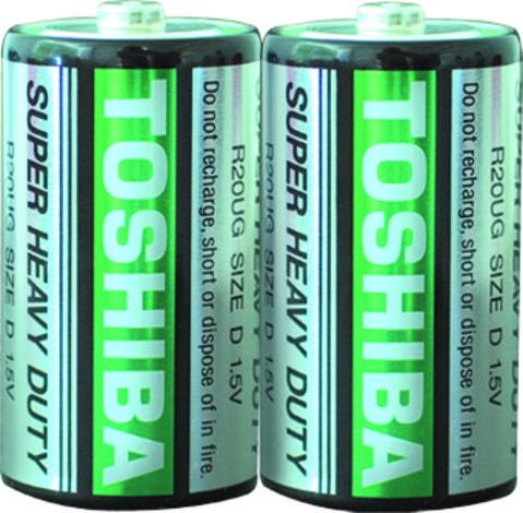 Батерии Toshiba Суп.Хеви R20Ux2 - Батерии
