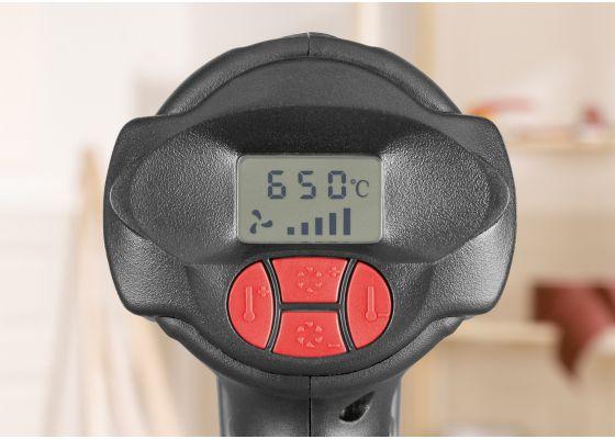 Пистолет за горещ въздух SKIL8004AA 2000W LCD, снимка 4 - Пистолети за горещ въздух