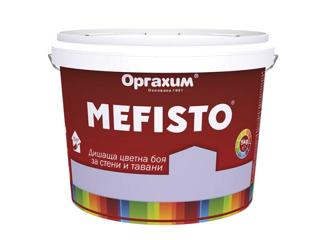Интериорна боя Мефисто 5 кг, пъпеш - Цветни бои