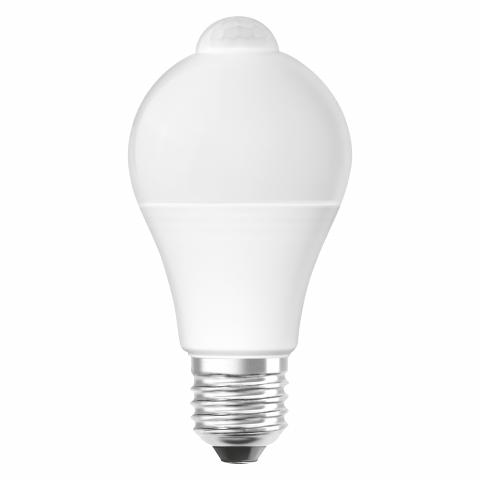 LED крушка със сензор А60 8.8W/827 E27 - Лед крушки е27