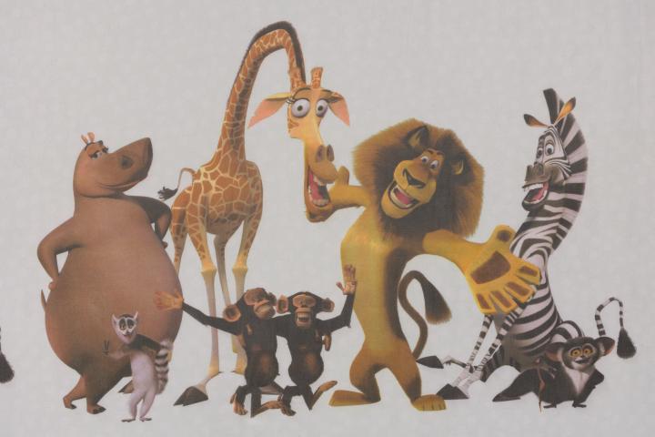 Готово перде воал Madagascar 140х245 см бяло-зелено, снимка 4 - Пердета и аксесоари