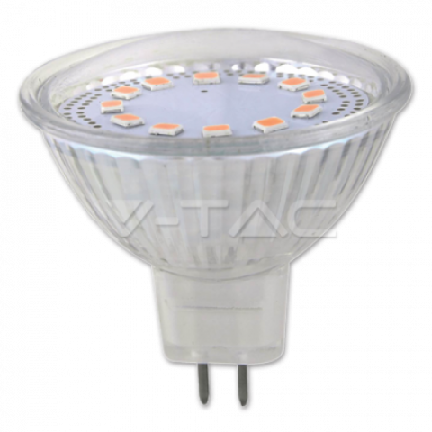 LED лампа JCDR 220V  3W Стъклена 4500K - Лед крушки gu10