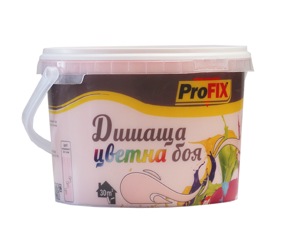 Цветна боя Profix 5кг, пепел от рози - Интериорни бои