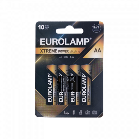 Батерия 4 бр. АА/LR6 1.5V EXTREME POWER - Батерии