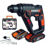 ПЕРФОРАТОР АКУМУЛАТОРЕН WORX WX390.1 2Li