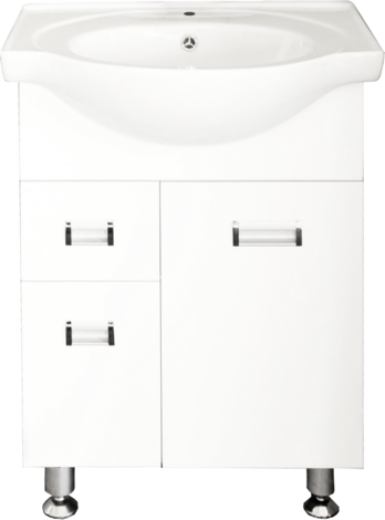 PVC шкаф с умивалник Капри-Д60 - Мебели за баня