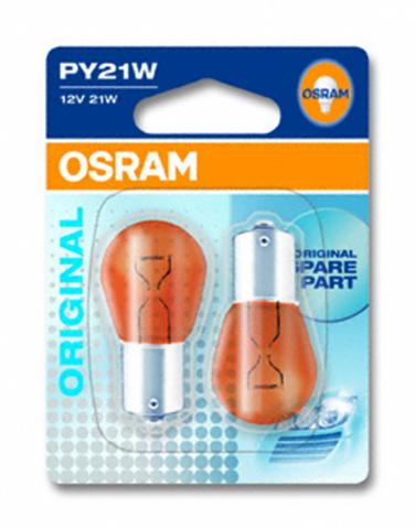 Aвт.лампа  Osram PY21W  BAU15s - Осветление