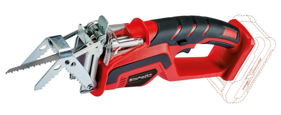 Акумулаторен градински трион Einhell GE-GS 18 Li, снимка 2 - Клонотрошачки, храсторези, цепене на дърва