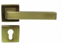 Дръжка Condi с квадратна розетка м.101КВ секр. ключ античен месинг