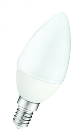 LED крушка 5W 220V E14 B35 мат 3000K - Лед крушки е14