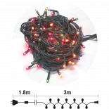 Светещ гирлянд RICE IN 3 м, 60 разноцветни оризови лампички