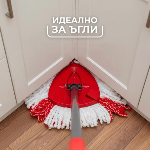 Пълнител зa Vileda Turbo Extra Spin Mop Refill, снимка 7 - Мопове